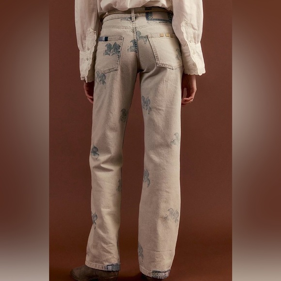 We The Free Geranium Slouchy Straight Jeans Size 30 New With Tag Sold out! - Picture 2 of 14